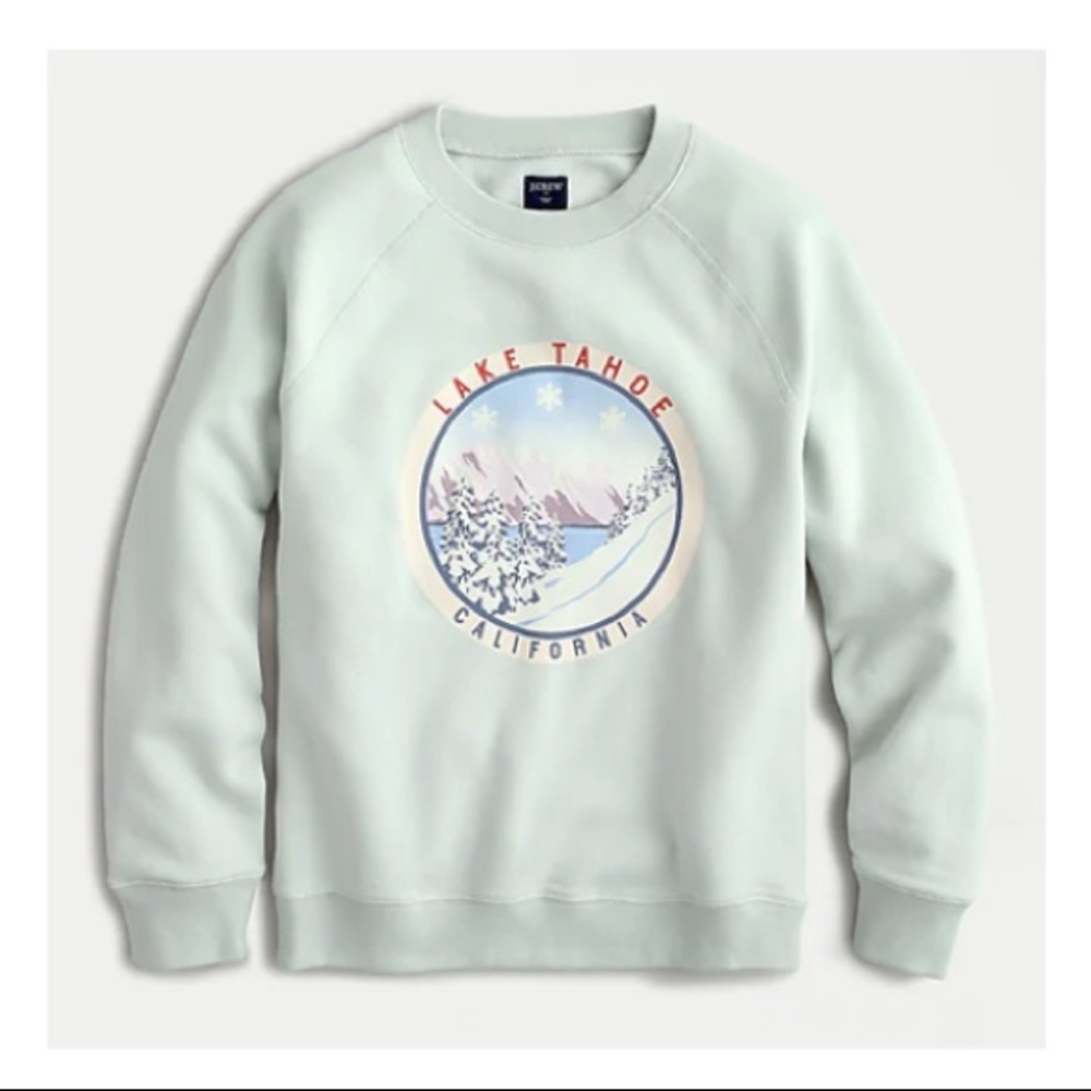 J. Crew Lake Tahoe Fleece Pullover